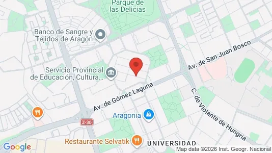 Lokaler til leje i Zaragoza - Foto fra Google Street View