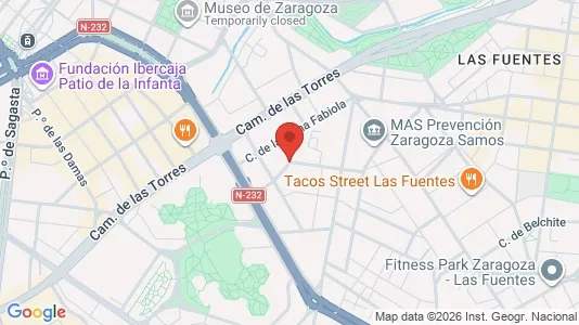 Lokaler til leie i Zaragoza – Bilde fra Google Street View