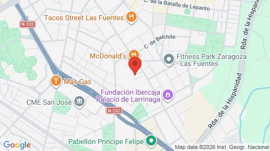 Lokaler til leie i Zaragoza – Bilde fra Google Street View
