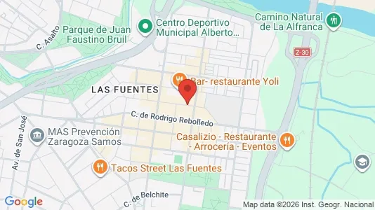 Commercial properties for rent i Zaragoza - Photo from Google Street View