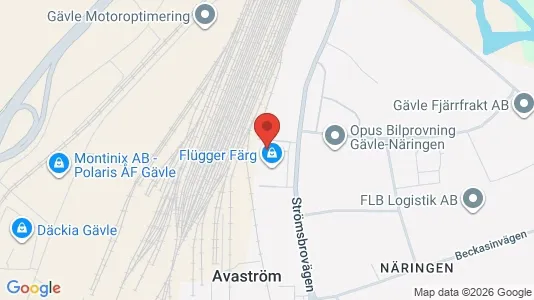 Kontorer til leie i Gävle – Bilde fra Google Street View