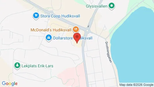 Werkstätte zur Miete i Hudiksvall – Foto von Google Street View