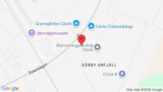 Kantorruimte te huur i Gävle - Foto uit Google Street View