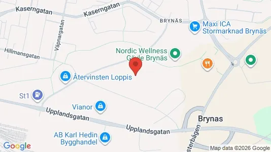 Producties te huur i Gävle - Foto uit Google Street View