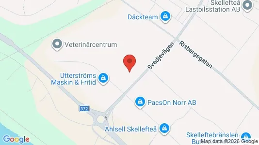 Producties te huur i Skellefteå - Foto uit Google Street View