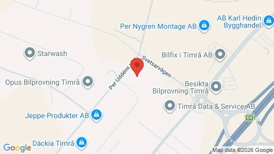 Werkstätte zur Miete i Timrå – Foto von Google Street View