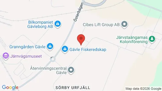 Office spaces for rent i Gävle - Photo from Google Street View