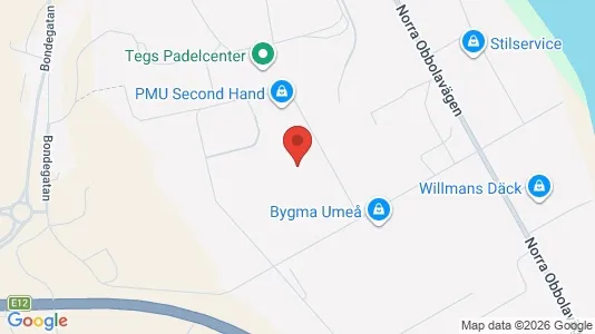 Büros zur Miete i Umeå – Foto von Google Street View