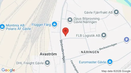 Producties te huur i Gävle - Foto uit Google Street View