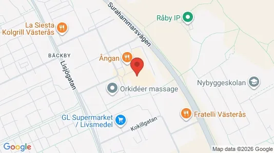 Propiedades industriales En alquiler i Västerås - kort over placeringen