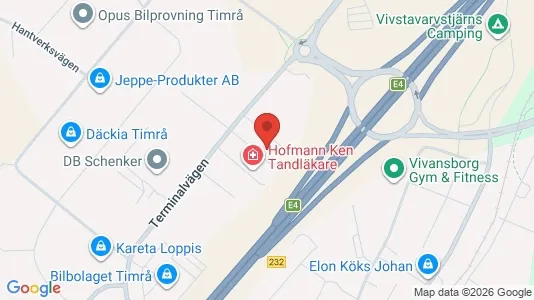 Büros zur Miete i Timrå – Foto von Google Street View