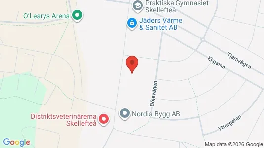 Industrial properties for rent i Skellefteå - Photo from Google Street View
