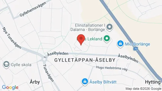 Werkstätte zur Miete i Borlänge – Foto von Google Street View