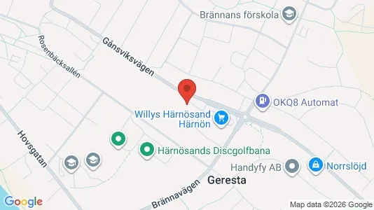 Office spaces for rent i Härnösand - Photo from Google Street View