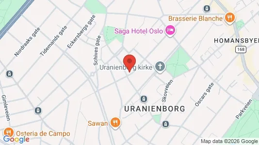 Kantorruimte te huur i Oslo Frogner - Foto uit Google Street View