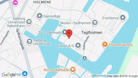 Büros zur Miete i Kopenhagen SV - kort over placeringen