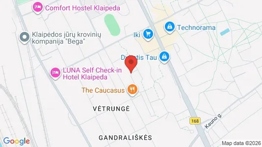 Gewerbeflächen zur Miete i Klaipėda – Foto von Google Street View