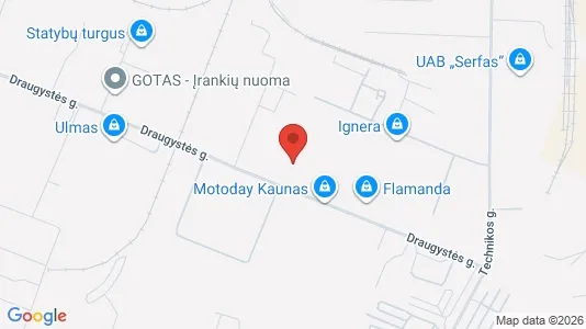 Bedrijfsruimtes te huur i Kaunas - Foto uit Google Street View