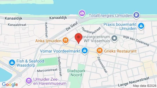 Commercial properties for sale i Velsen - kort over placeringen