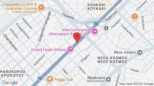 Liikekiinteistöt Myynnissä i Kallithea - Kuva Google Street Viewstä