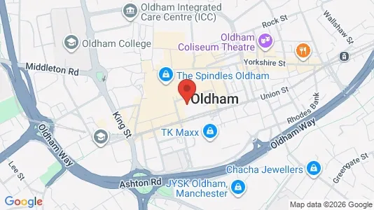 Office spaces for sale i Oldham - Lancashire - Photo from Google Street View