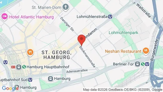 Kontorlokaler til leje i Hamborg Mitte - Foto fra Google Street View