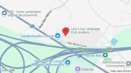 Office spaces for sale i Ans - kort over placeringen
