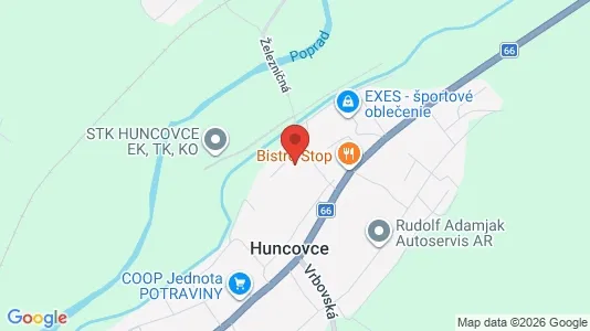 Lokaler til leie i Kežmarok – Bilde fra Google Street View