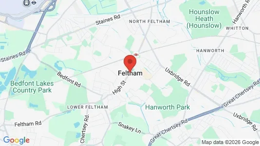 Gewerbeflächen zur Miete i Feltham - Middlesex – Foto von Google Street View