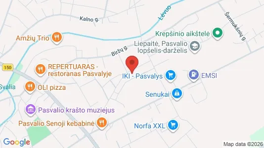 Lokaler til leje i Pasvalio r. sav. - Foto fra Google Street View