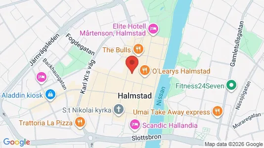 Büros zur Miete i Halmstad – Foto von Google Street View