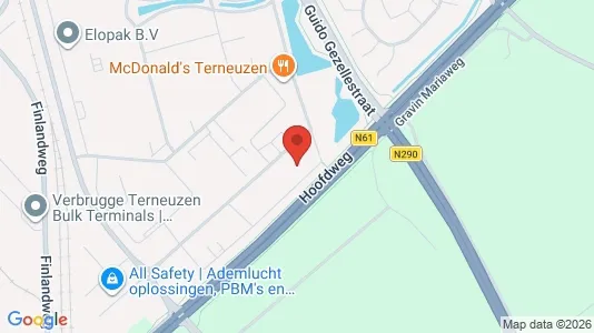 Kontorer til leie i Terneuzen – Bilde fra Google Street View