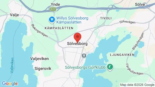 Propiedades comerciales En alquiler i Sölvesborg - Foto de Google Street View