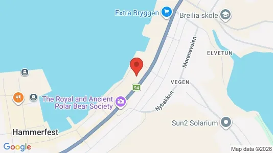 Kontorlokaler til leje i Hammerfest - Foto fra Google Street View
