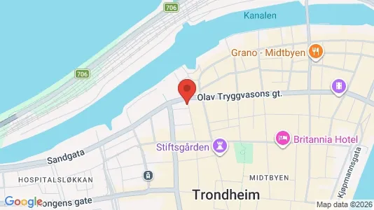 Office spaces for sale i Trondheim Midtbyen - Photo from Google Street View