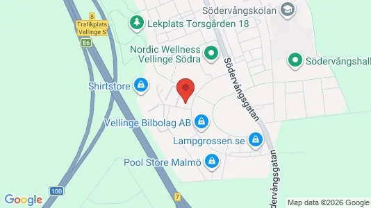 Varastot Vuokrattavana i Vellinge - Kuva Google Street Viewstä