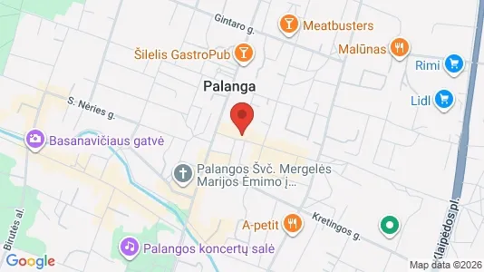 Büros zur Miete i Palangos m. sav. – Foto von Google Street View