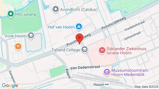 Lokaler til salg i Hoorn - kort over placeringen