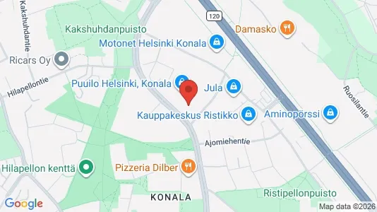 Office spaces for rent i Helsinki Läntinen - kort over placeringen