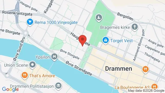 Kantorruimte te huur i Drammen - Foto uit Google Street View