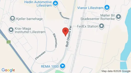 Commercial properties for rent i Skedsmo - kort over placeringen