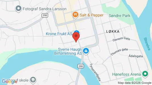 Kontorlokaler til leje i Ringerike - Foto fra Google Street View
