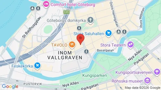 Kontorlokaler til leje i Gøteborg Centrum - Foto fra Google Street View
