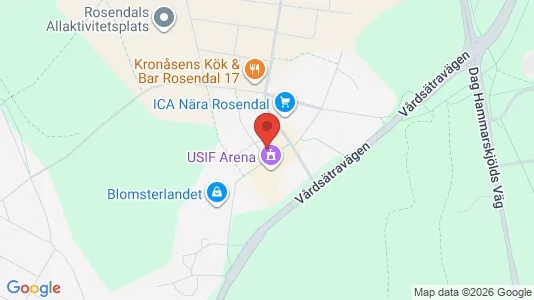 Gewerbeflächen zur Miete i Uppsala – Foto von Google Street View