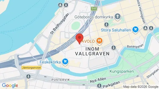 Kontorlokaler til leje i Gøteborg Centrum - Foto fra Google Street View