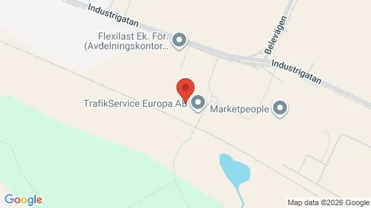 Varastot Vuokrattavana i Hässleholm - Kuva Google Street Viewstä