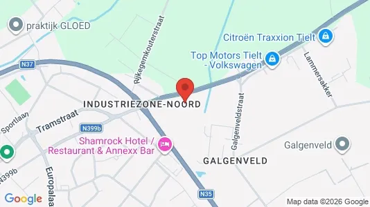 Toimistotilat Vuokrattavana i Tielt - Kuva Google Street Viewstä