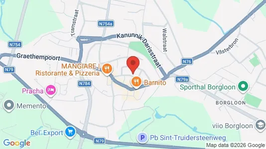 Lokaler til leje i Borgloon - Foto fra Google Street View