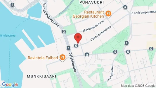 Büros zur Miete i Helsinki Eteläinen - kort over placeringen