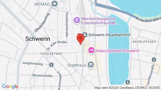 Kantorruimte te huur i Schwerin - Foto uit Google Street View